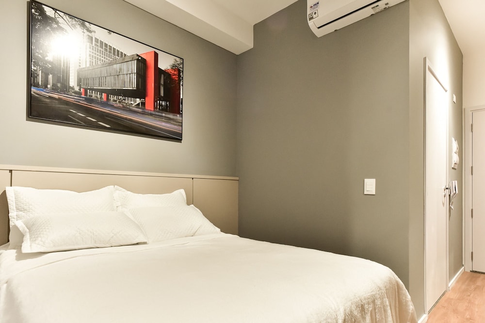 Studio Moderno c Academia a 800m do Metr Brooklin