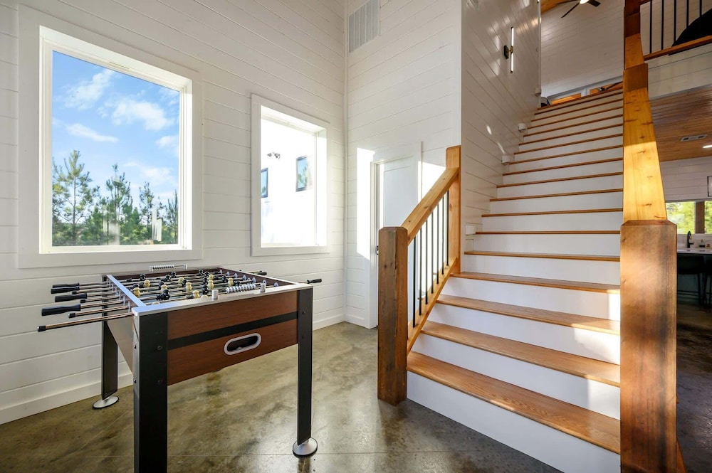 New, Modern, Bunk Room, Game Room, Playground, Hot tub
