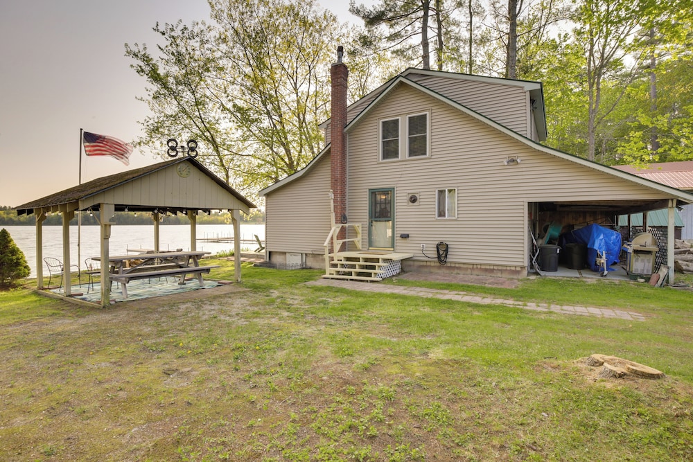 Rustic Poland Vacation Rental w/ Waterfront Deck!