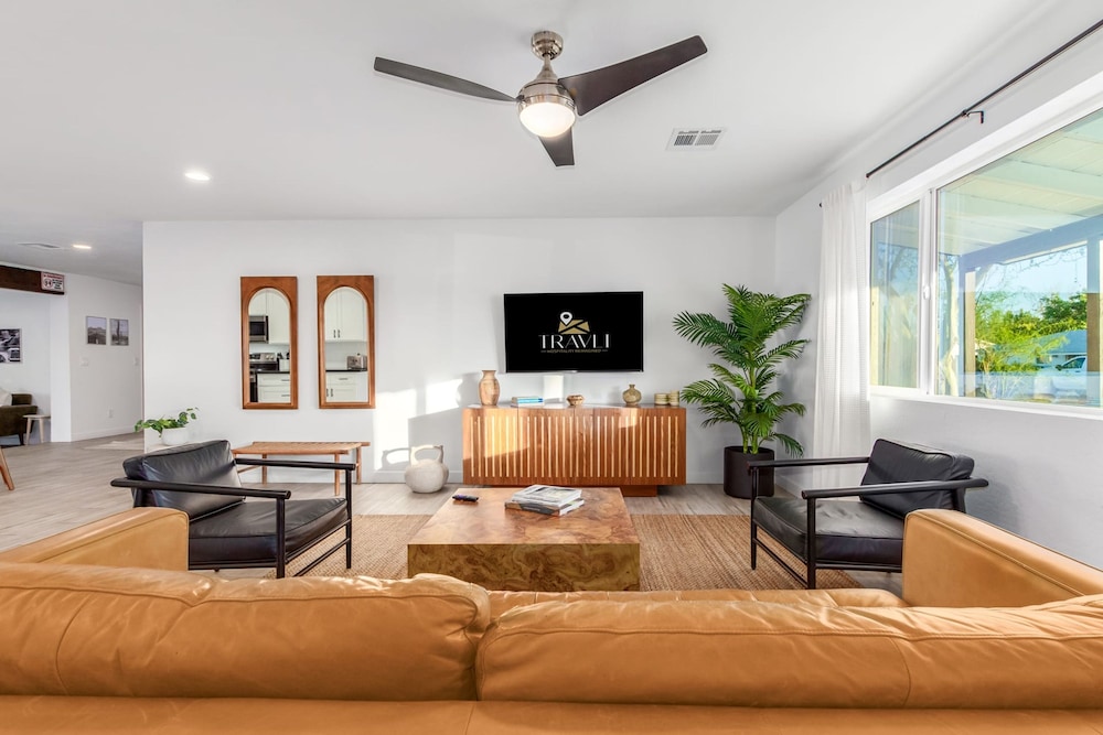 The Melrose ASU Pool Workspace Firepit