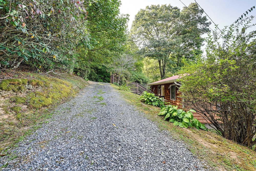 Riverfront Cabin w/ Mtn Views in Tuckasegee! view 5