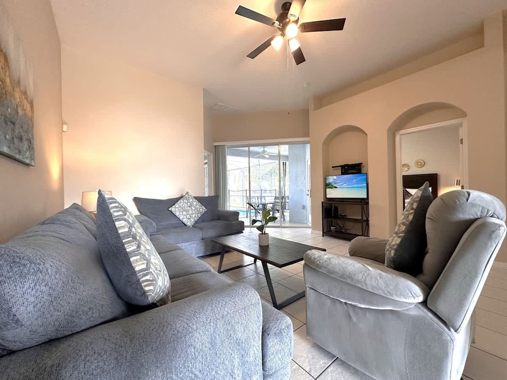 Disney Hideaway Villa Sleeps 9 4Bd Home With Pool