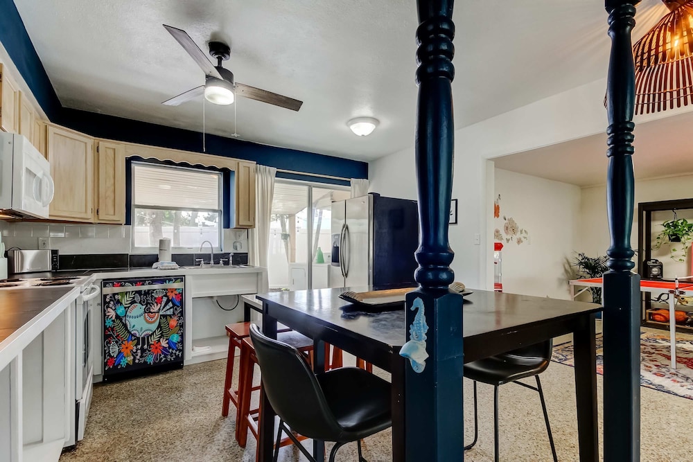 Boho Beach Bliss 2BR Retreat Steps From the Sand