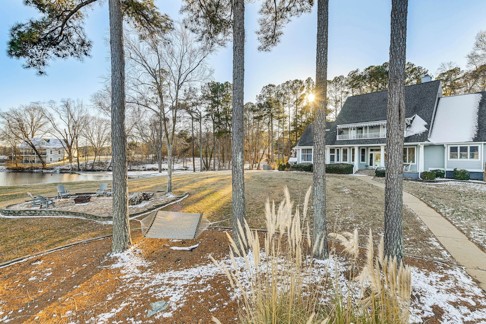 Waterfront Home w/ Dock on Lake Gaston!