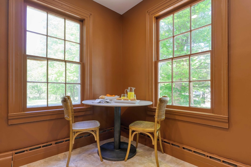 Relax in Style at Historic Modern on Main With Modern Amenities & Wooded Views