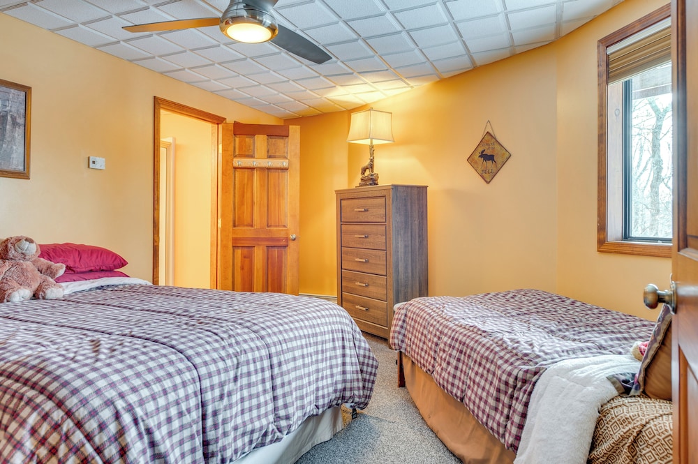 Dock & Beach Access: Scenic Lake Ossipee Cabin!