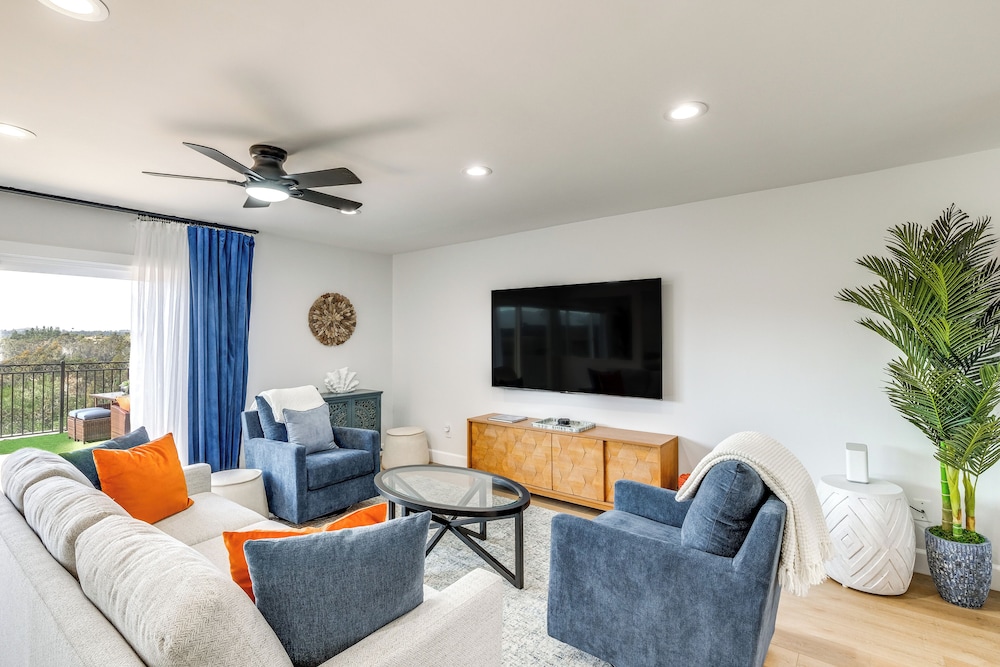 Balconies & Views: Modern Abode in Poway!