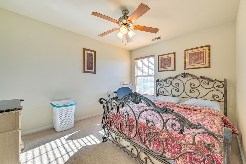 6 Mi to Charlotte Motor Speedway: Home w/ Fire Pit