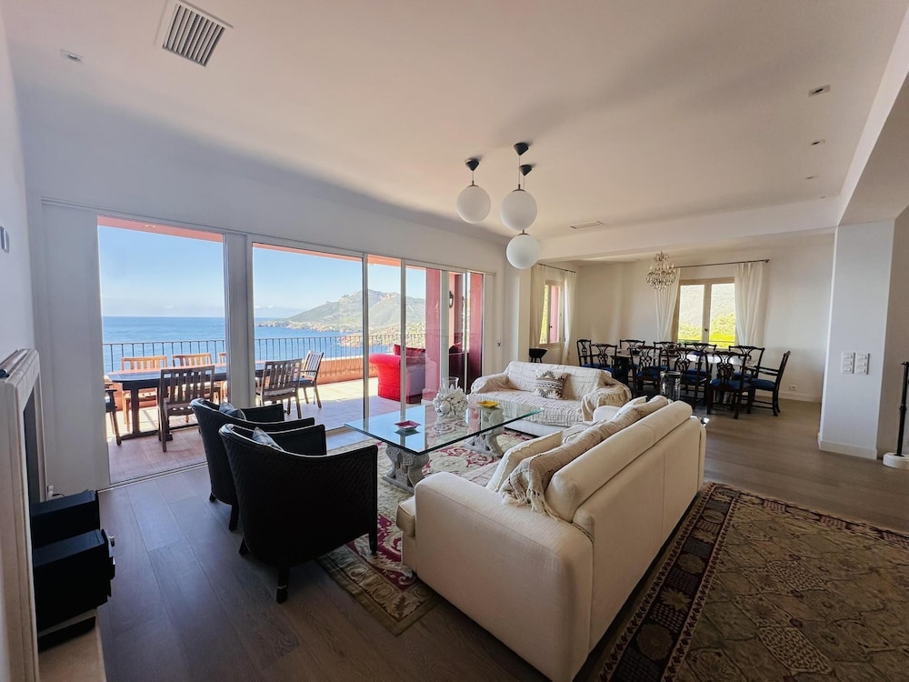 Sea View Villa in Theoule sur Mer With Pool- 2237