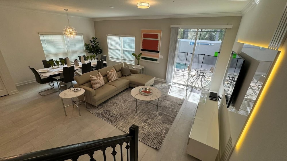 Free Waterpark 5Bd Close to Disney Private Pool view 2