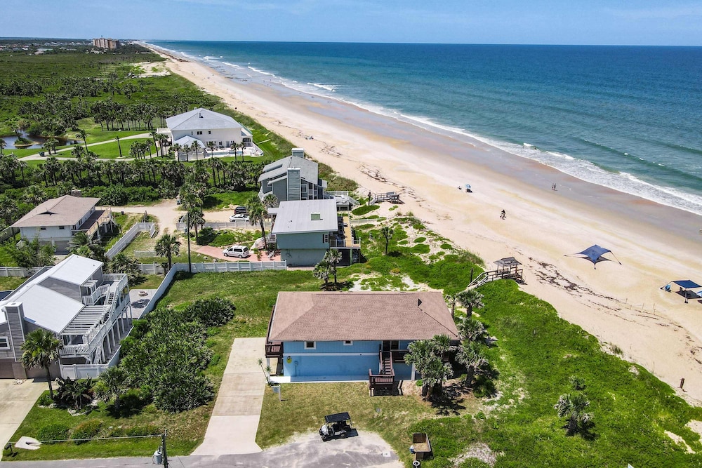 Oceanfront Steps to Sand Deck Pets Welcome