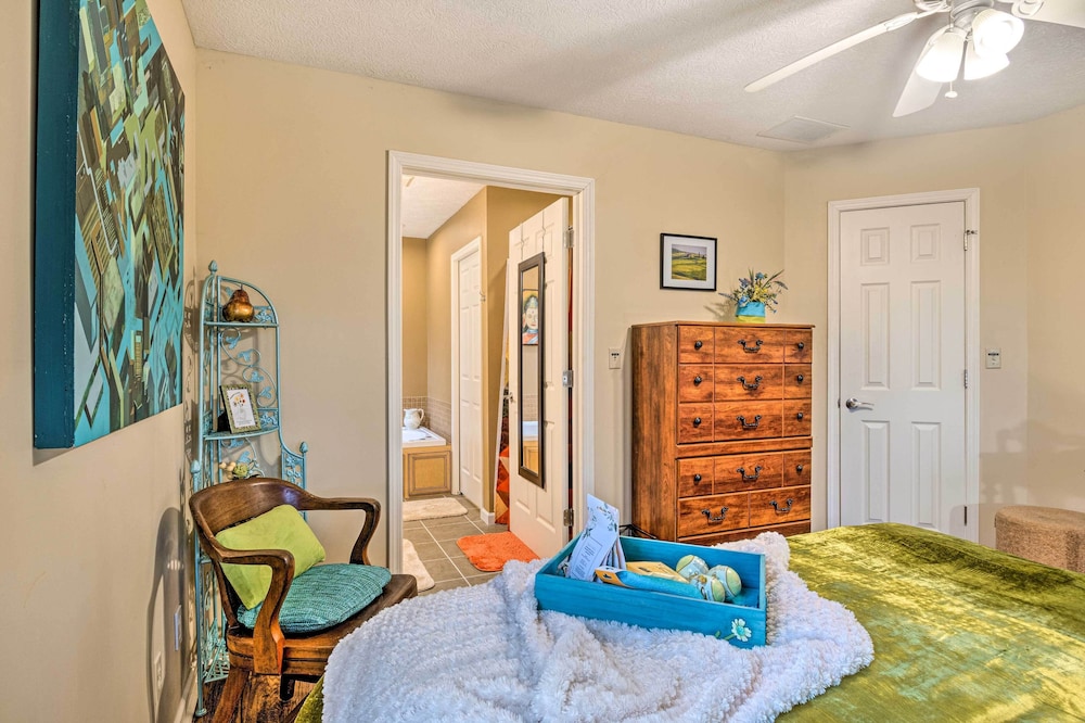 Bloomington Vacations - Serene Bloomington Home: Deck  Forest Views - Property Image 3