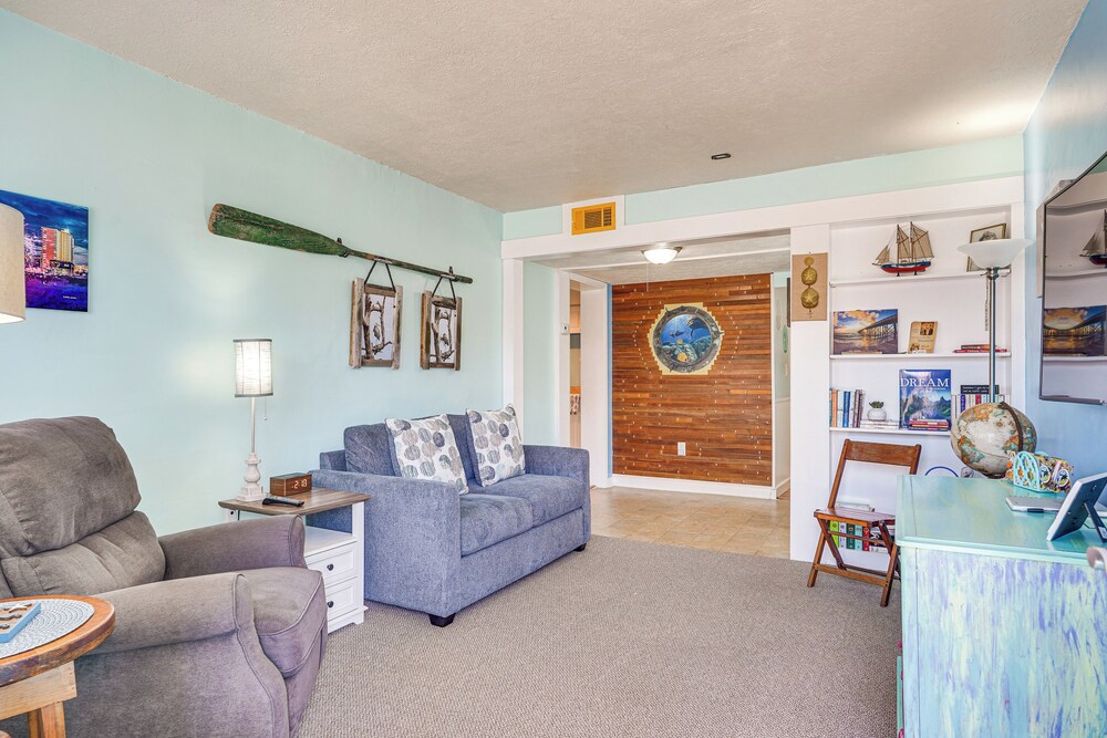 Steps to Sand: Panama City Beach Apartment!