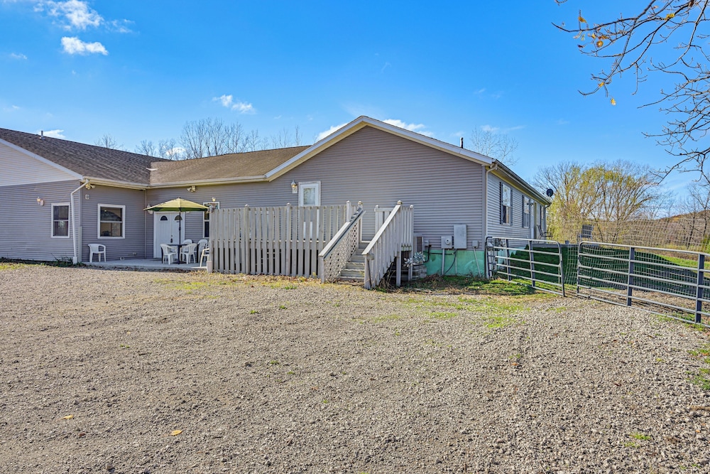 8-acre Bridgman Oasis: Pool, Hot Tub & Game Room