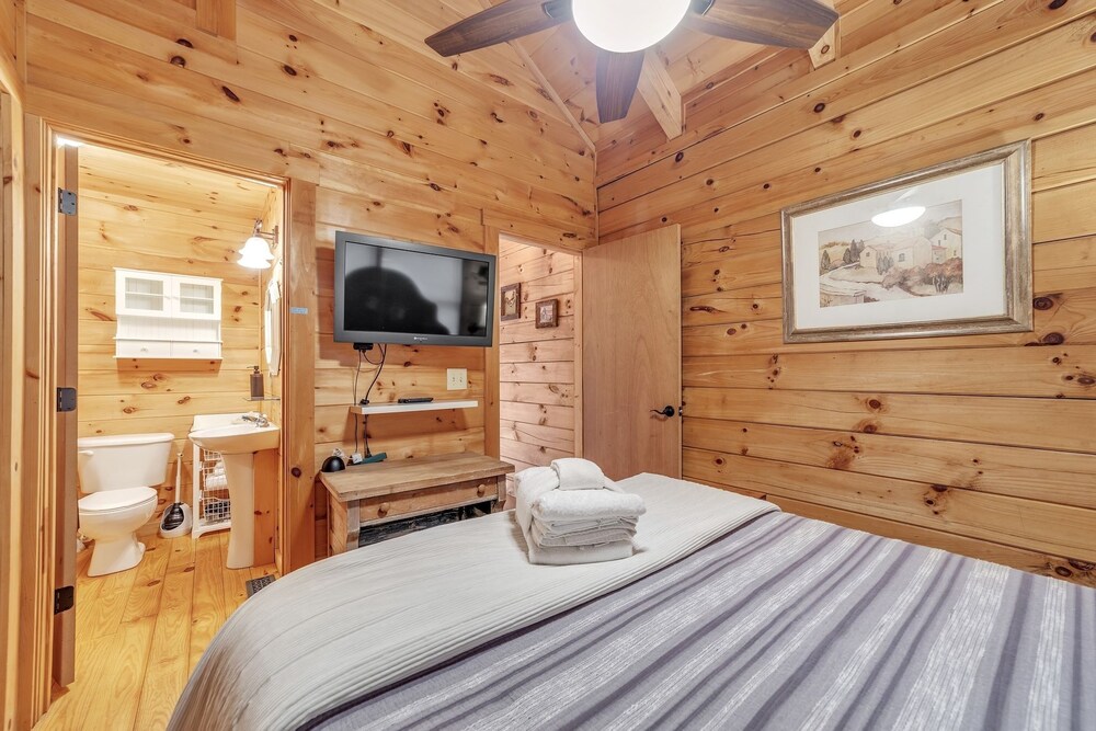 Waterfront~log Cabin On The Broad River In Lake Lure 2 Bedroom Cabin by RedAwning view 2