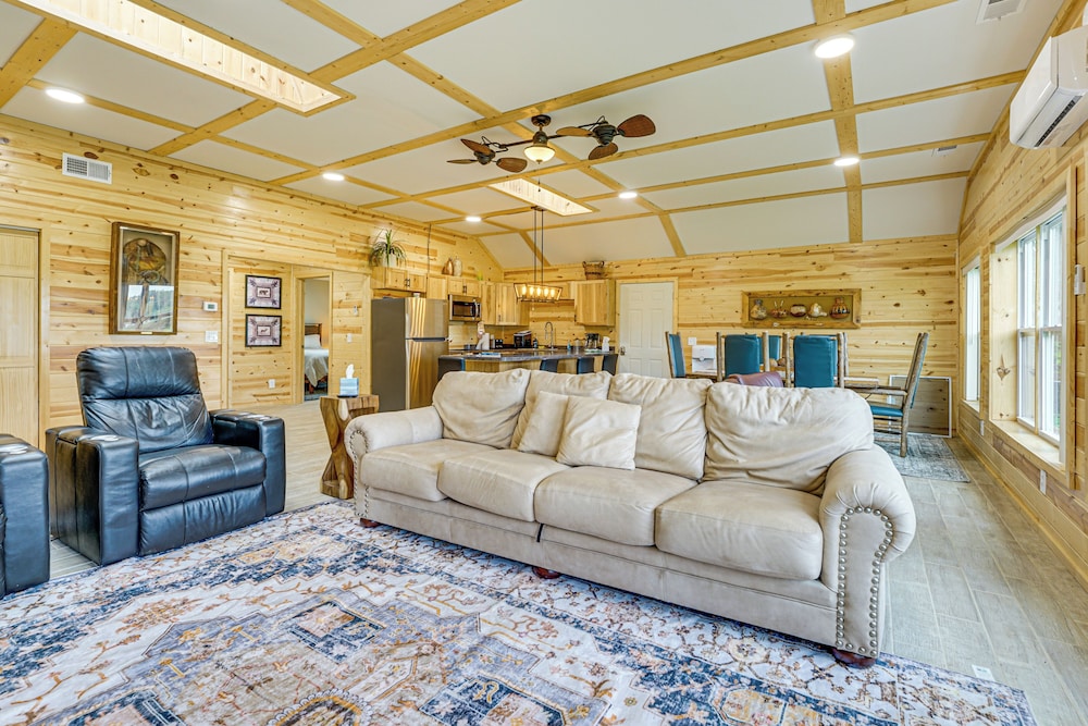 Walk to Shay Lake: Updated Home w/ Water View!