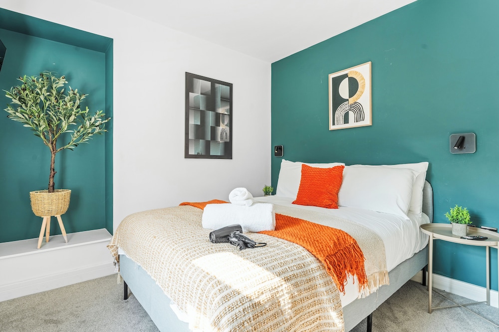 Boho Vista| Stylish Central1BR Flat in Cardiff Bay