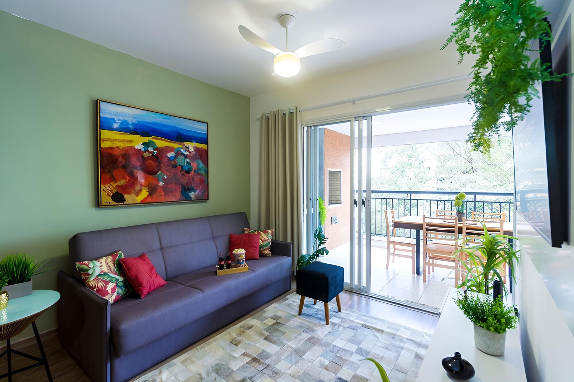 Apartamento no Morumbi com Churrasqueira