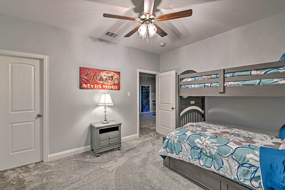 Luxury Granbury Home w/ Game Room: Steps to Lake!