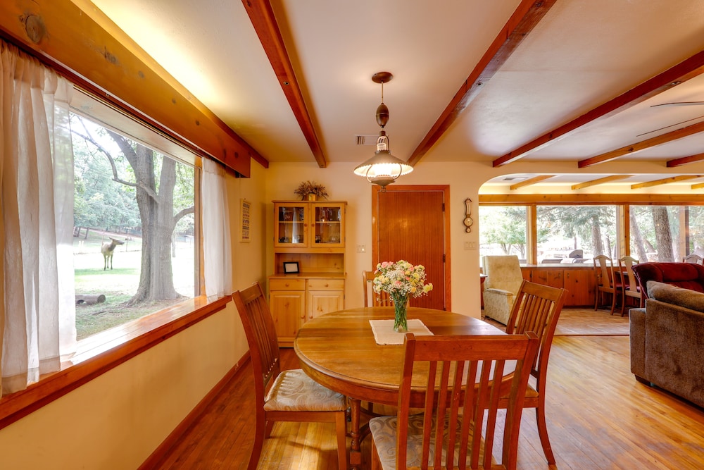 Rustic Pine Retreat w/ Fenced 1-acre Yard - Property Image 17