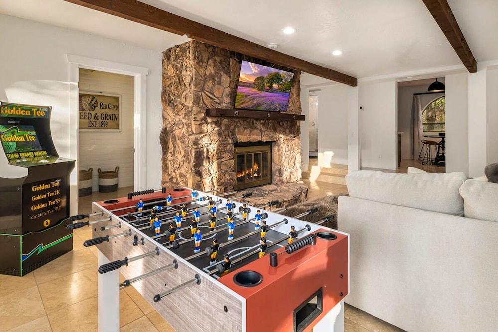 Serenity Retreat Sedona Hot Tub Games Firepit