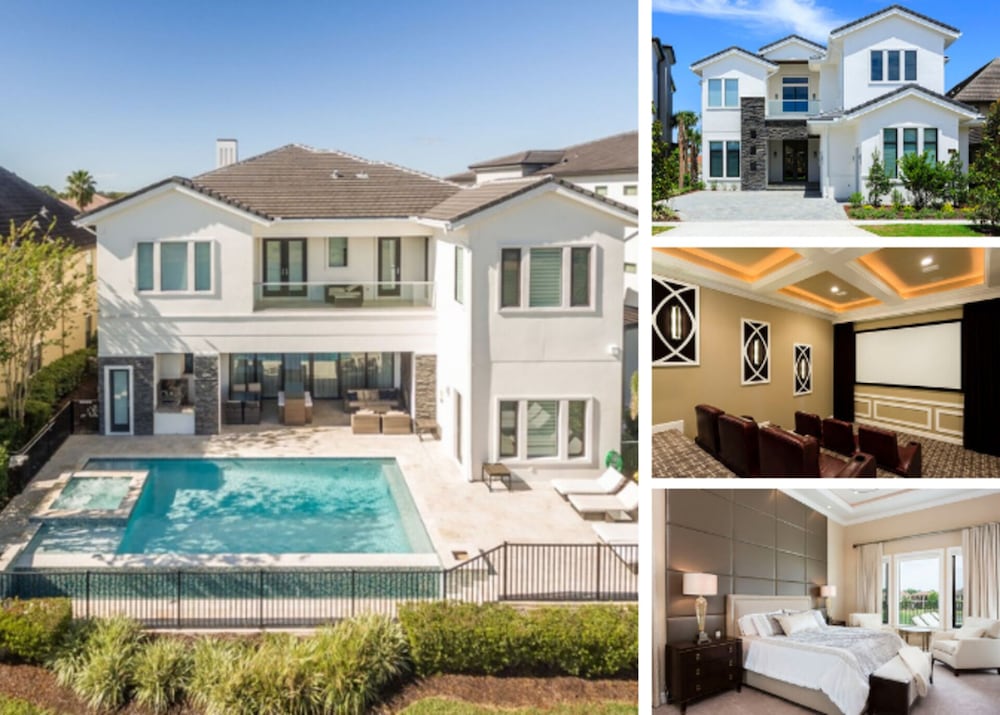 Beautiful Mansion With Private Pool, Close to Disney, Orlando Mansion 1340 - Image 1