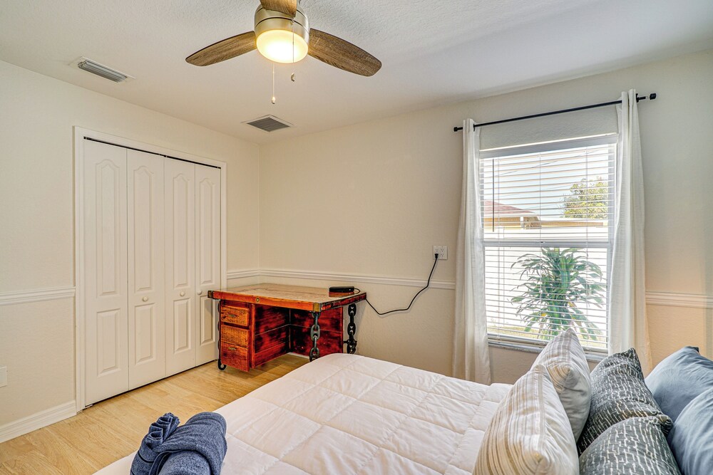 4 Mi to Beach: Home w/ Patio in Cape Coral!