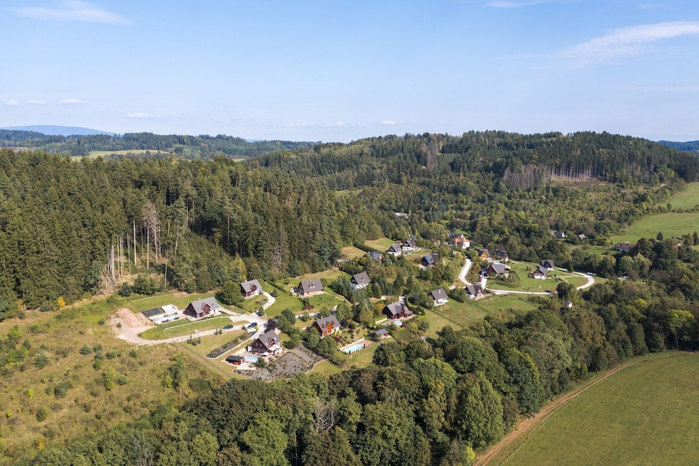 Villa in Czechia With Heated Pool & Mountain Views