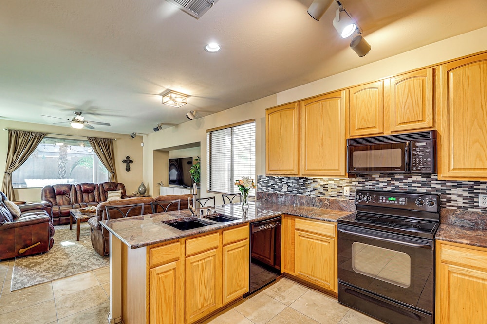 Hot Tub & Heated Pool: Home in Estrella Mtn Ranch