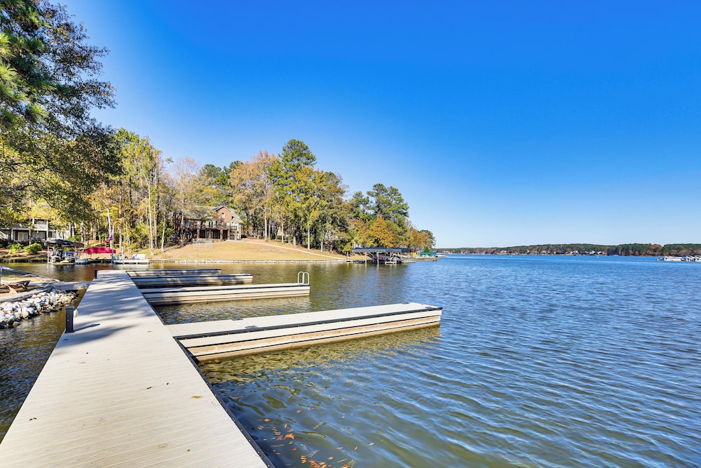 Private Patio, Decks: Waterfront Eatonton Townhome