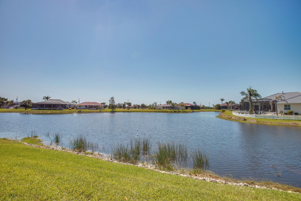 Home w/ Private Pool & Lake Views in Punta Gorda!