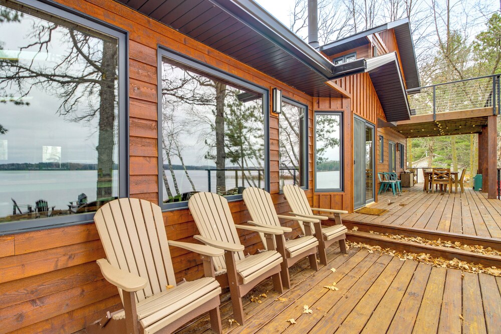 Short Drive to Itasca State Park - Waterfront Home