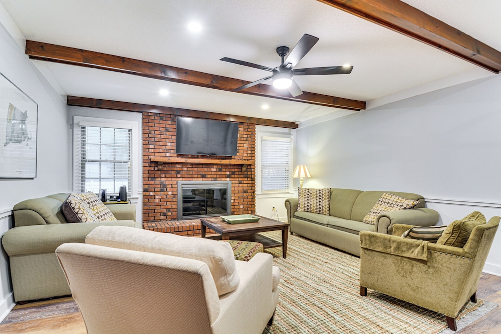 Walk to Parks & Town Square: Cary Home w/ Yard!