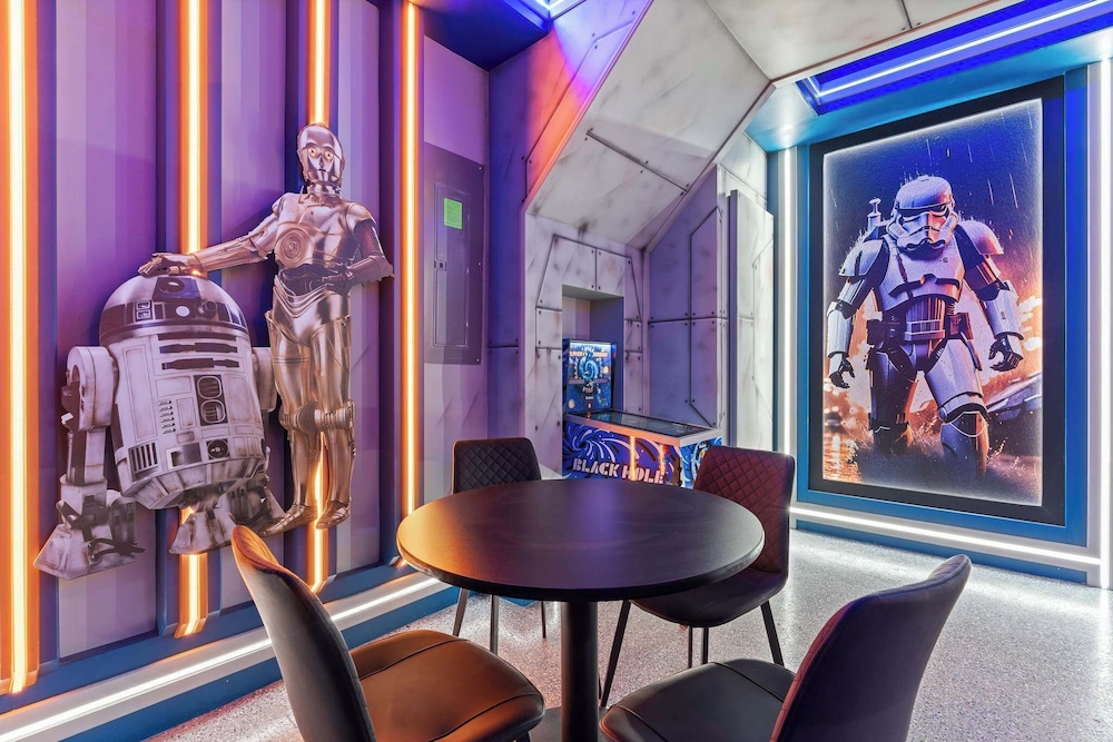 Epic Family Villa Pool Theater Themed Bedrooms
