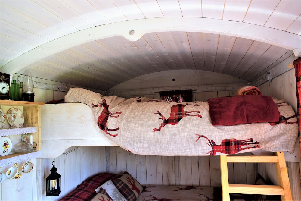 Meadow Shepherds hut view 5