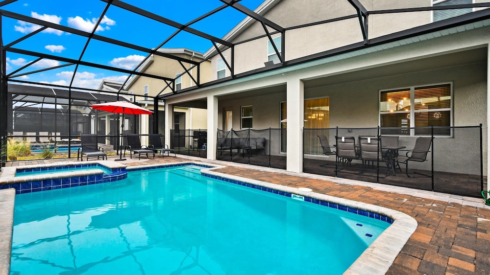 Storey Lake 9BR Villa Pool spa Disney World