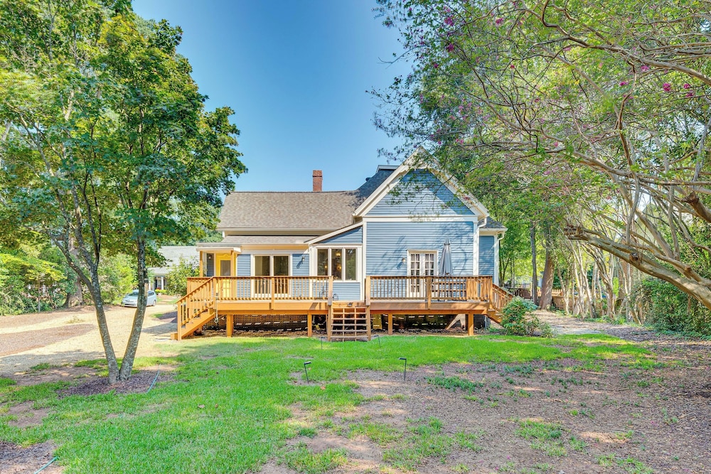Walk to Mcdonough Square: Historic Home w/ Yard!