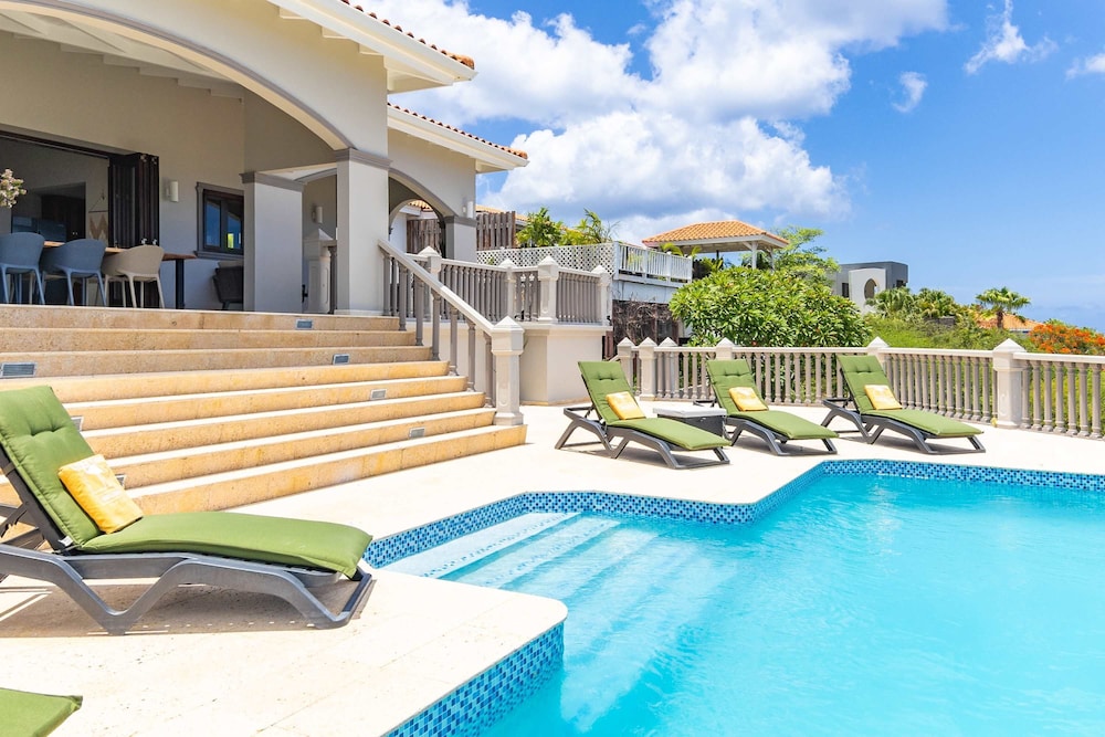 Sunset Sea View Villa With Private Pool BBQ
