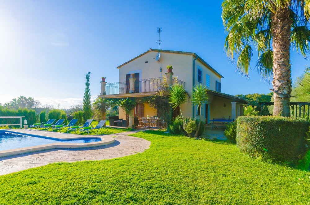 Ines - Villa With Private Pool In Inca. Free Wifi