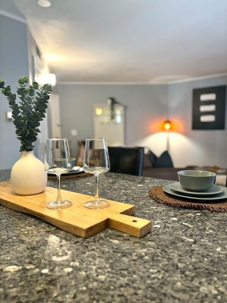 French Inspired Stay Fireplace Coffee bar Cozy