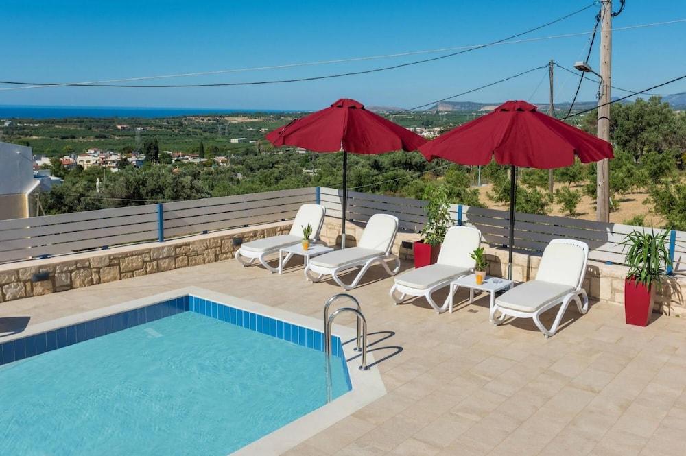 Amazing Villa Fragika III in a Picturesque Village view 4