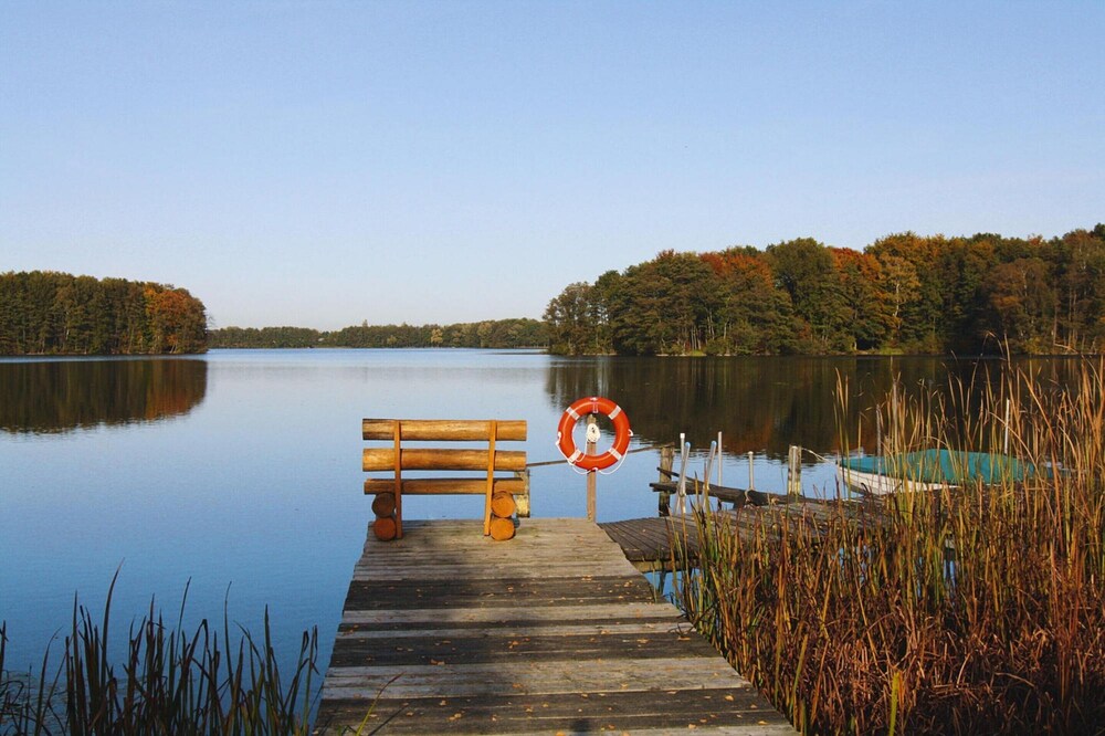 Ferienhaus mit Sauna am Duemmer See