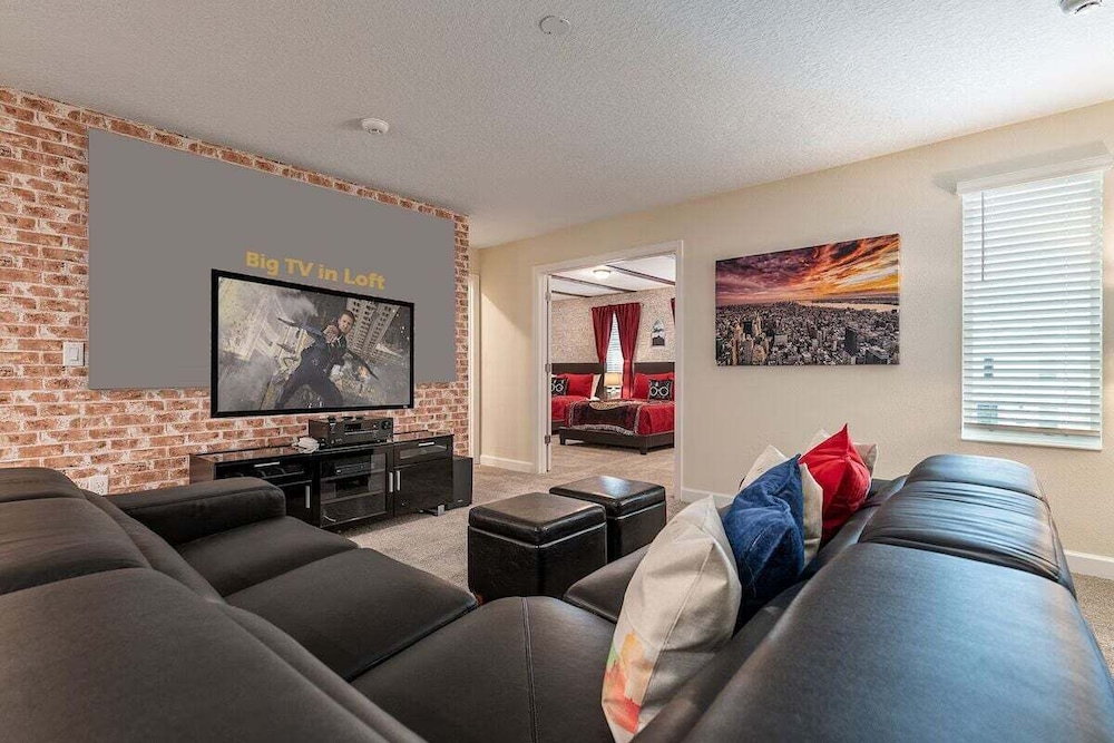 10br Storey Lake Home w/ Game Room, Pool & Spa Near Disney