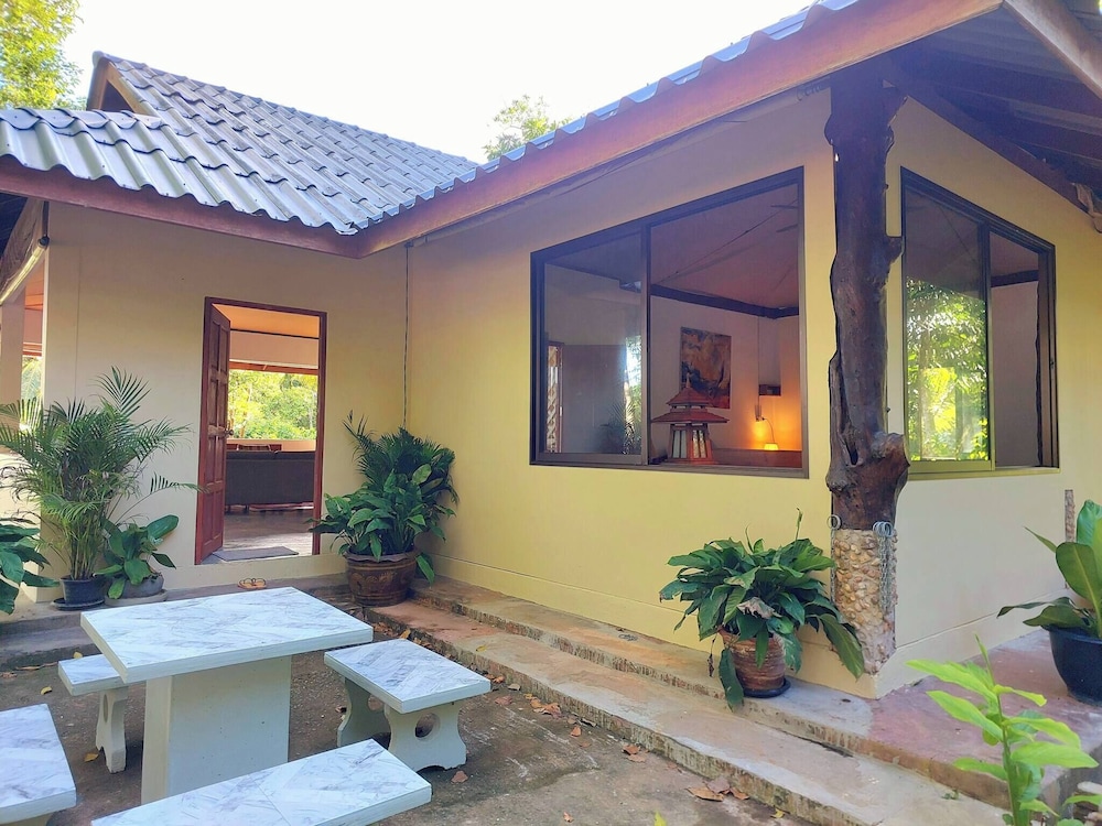 Serene Beach House on Ko Yao Noi With Private Garden