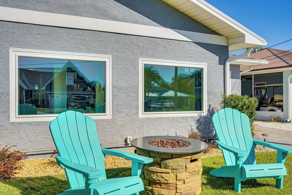 Walk to Beach: Chic PCB Getaway w/ Yard