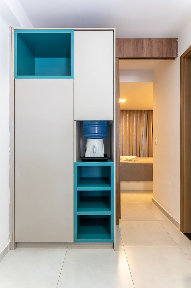 Flat beira mar-Com Churrasq-SH133