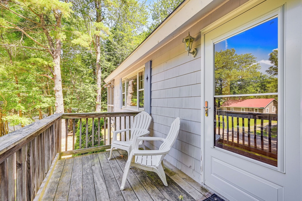 Becket Home w/ 3-season Porch: Walk to Lake Access