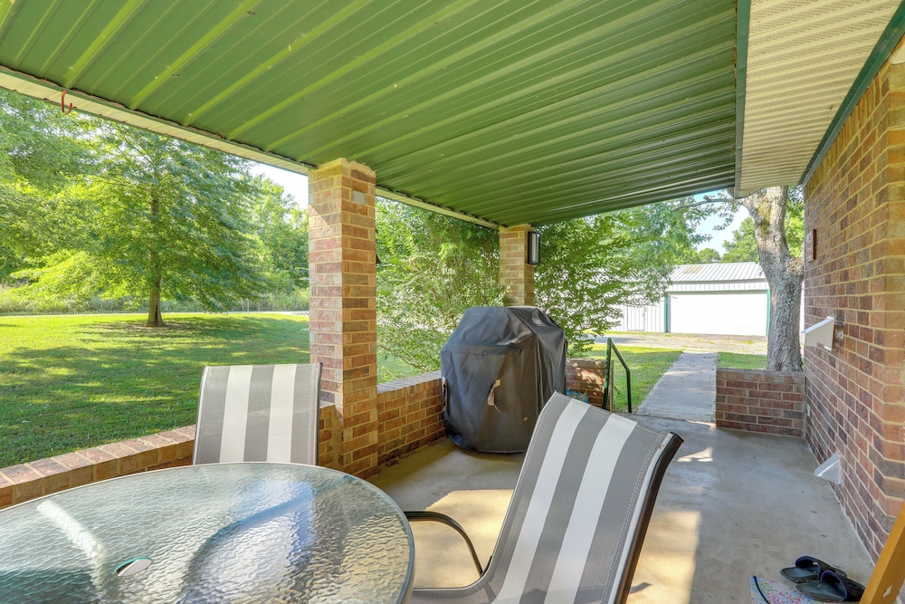 Riverfront Home w/ Porches & Views in Cotter!