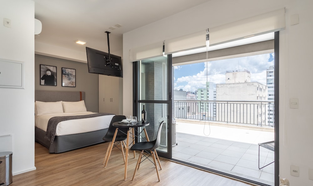 Setin Downtown Genebra by Viva - Apartamentos completos na Bela Vista com piscina