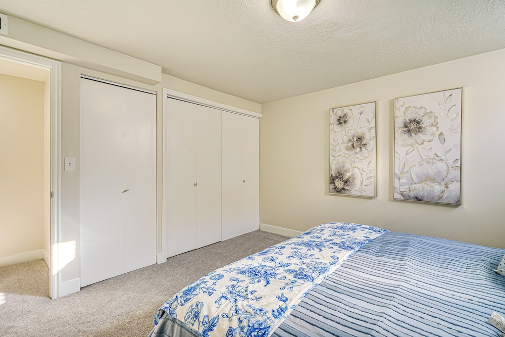 3 Mi to Valley Fair Mall: Salt Lake City Apt!
